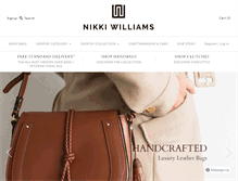 Tablet Screenshot of nikkiwilliams.com